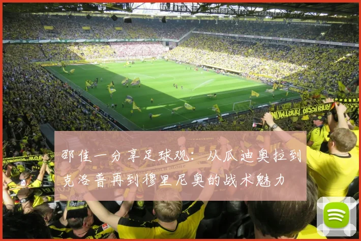 邵佳一分享足球观：从瓜迪奥拉到克洛普再到穆里尼奥的战术魅力